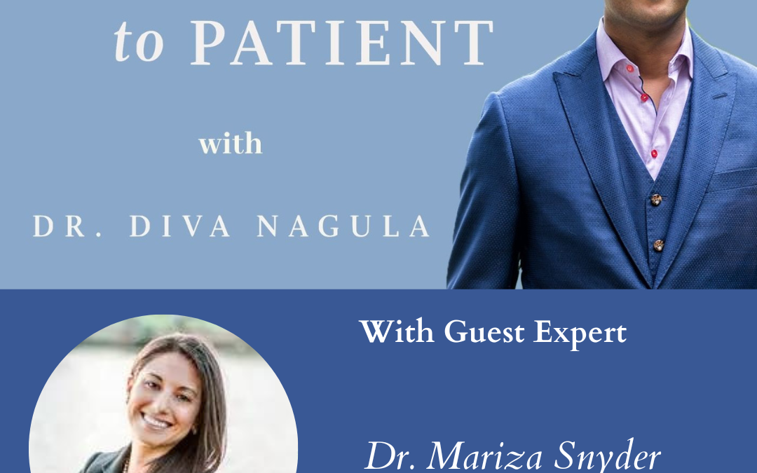 PODCAST- Dr. Mariza Snyder –  Essential Oils and Aromatherapy